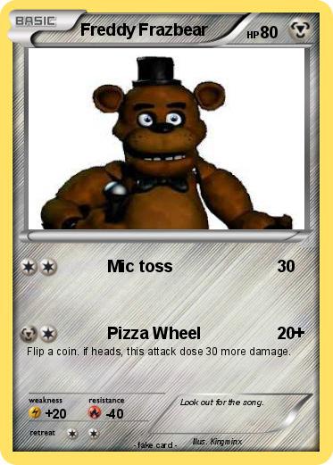 Pokemon Freddy Frazbear
