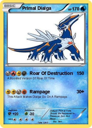 Pokemon Primal Dialga