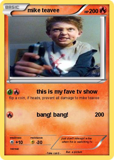 Pokemon mike teavee