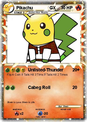 Pokemon Pikachu              GX