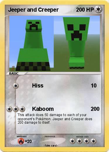 Pokemon Jeeper and Creeper