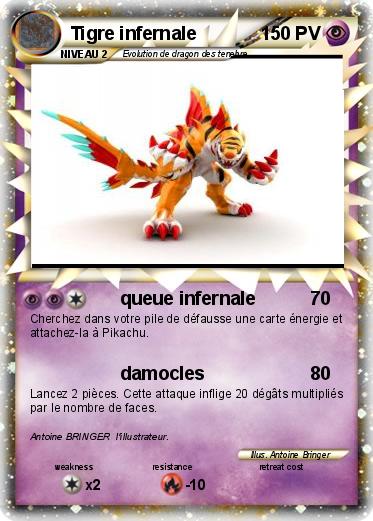 Pokemon Tigre infernale