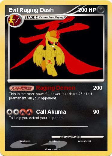 Pokemon Evil Raging Dash