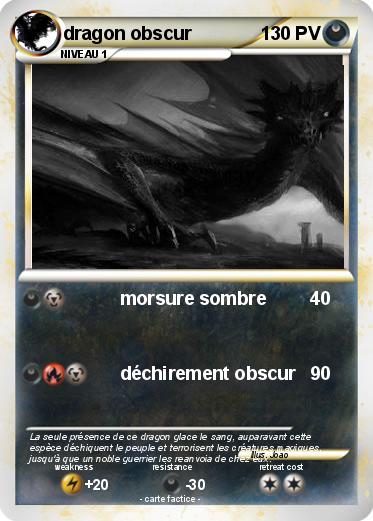 Pokemon dragon obscur