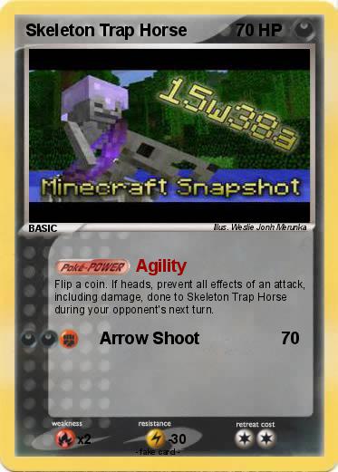 Pokemon Skeleton Trap Horse