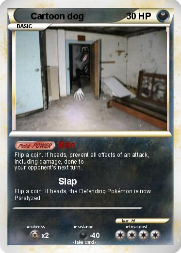 Pokemon Cartoon dog