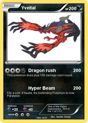 Pokemon Yveltal