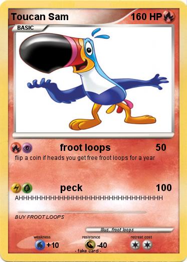 Pokemon Toucan Sam