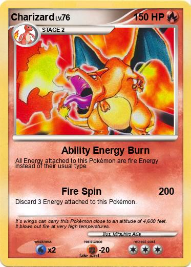 Pokemon Charizard