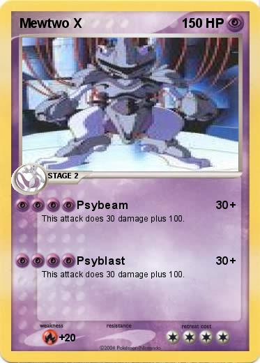 Pokemon Mewtwo X
