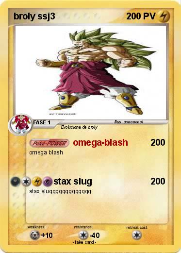 Pokemon broly ssj3