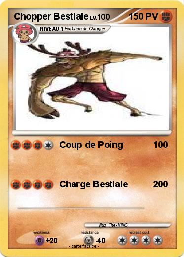 Pokemon Chopper Bestiale