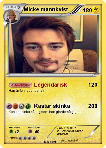 Pokemon Micke mannkvist