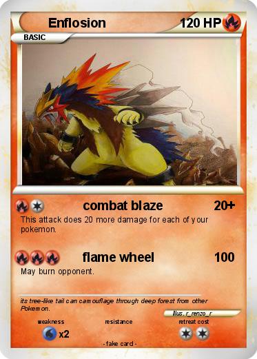 Pokemon Enflosion