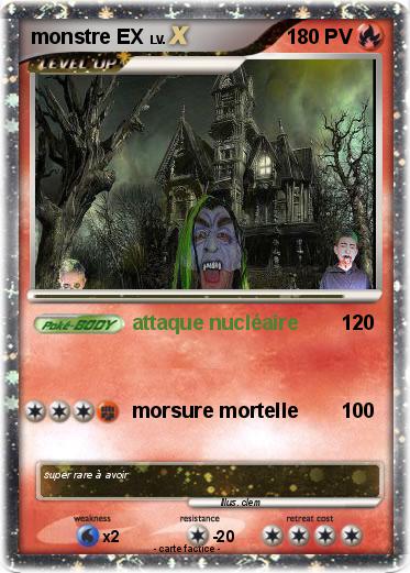 Pokemon monstre EX