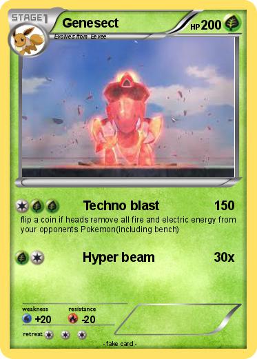 Pokemon Genesect