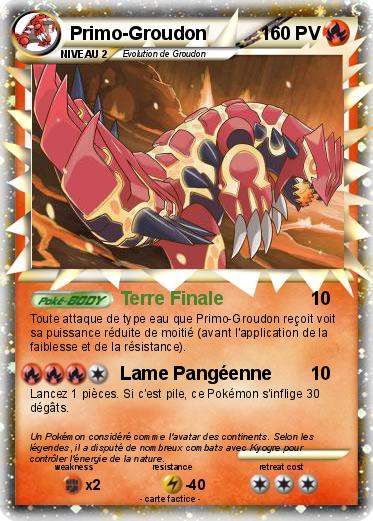 Pokemon Primo-Groudon