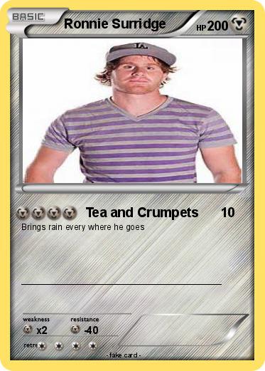 Pokemon Ronnie Surridge