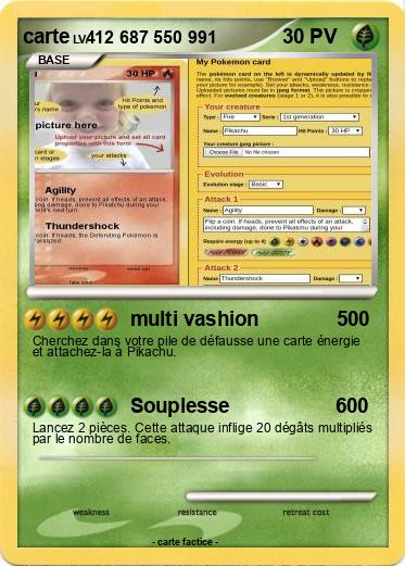 Pokemon carte