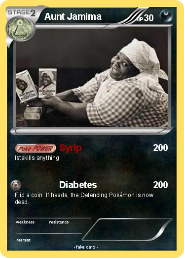 Pokemon Aunt Jamima