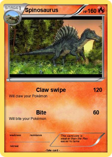 Pokemon Spinosaurus