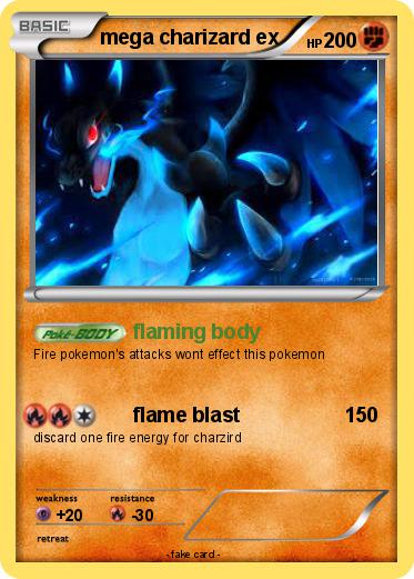 Pokemon mega charizard ex