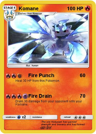 Pokemon Komane