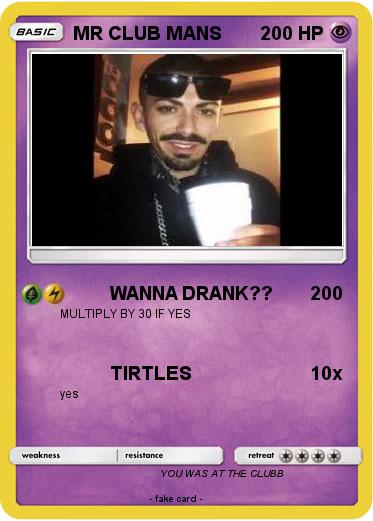 Pokemon MR CLUB MANS