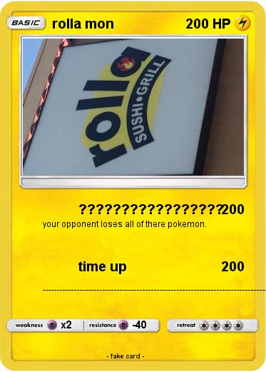 Pokemon rolla mon