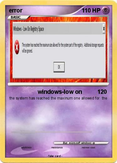 Pokemon error