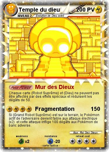 Pokemon Temple du dieu