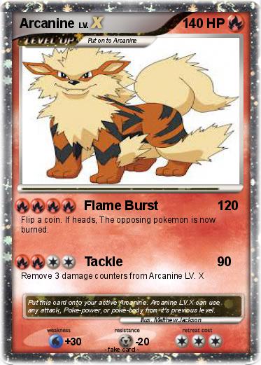 Pokemon Arcanine