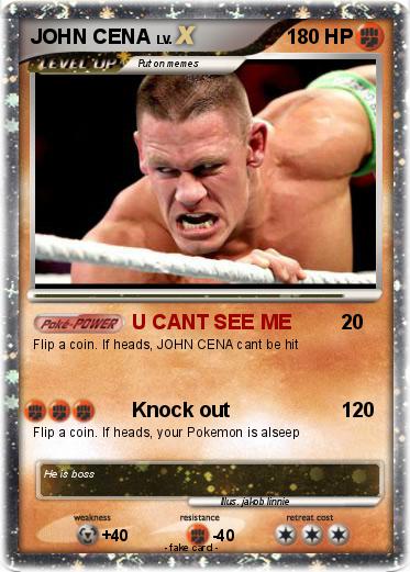 Pokemon JOHN CENA