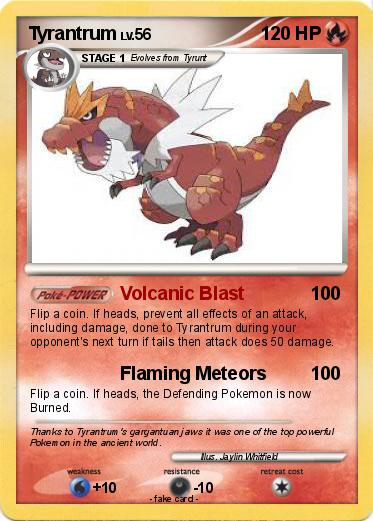 Pokemon Tyrantrum