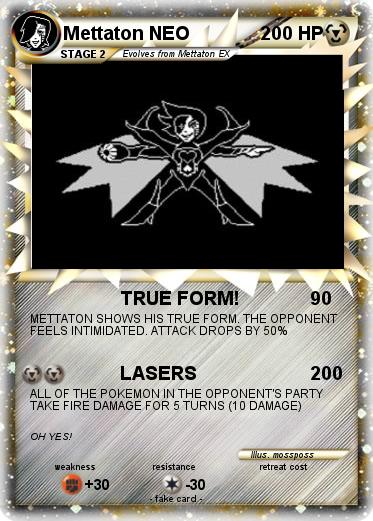 Pokemon Mettaton NEO