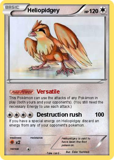 Pokemon Heliopidgey