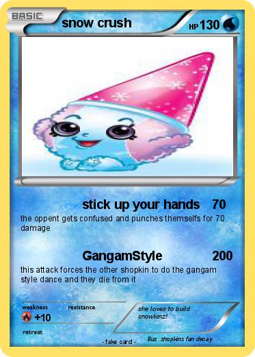 Pokemon snow crush
