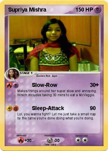 Pokemon Supriya Mishra
