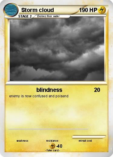 Pokemon Storm cloud