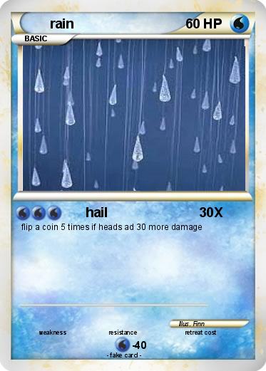 Pokemon rain