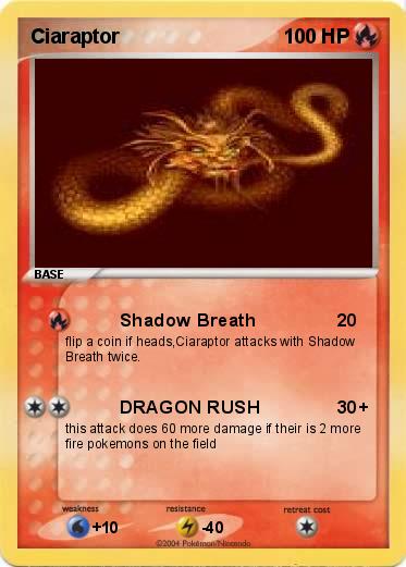 Pokemon Ciaraptor