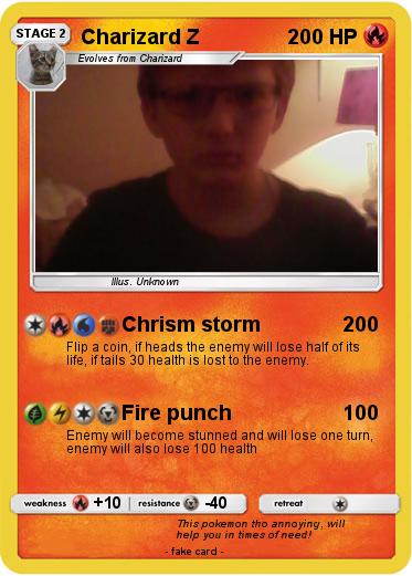 Pokemon Charizard Z
