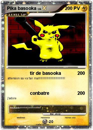 Pokemon Pika basooka