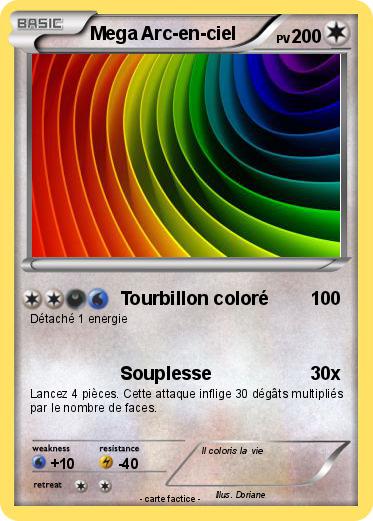 Pokemon Mega Arc-en-ciel