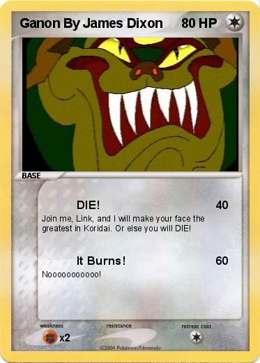 Pokemon Ganon By James Dixon