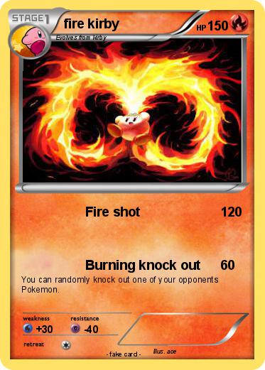 Pokemon fire kirby