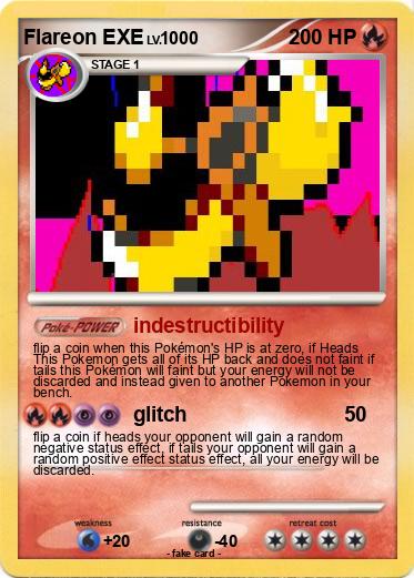 Pokemon Flareon EXE