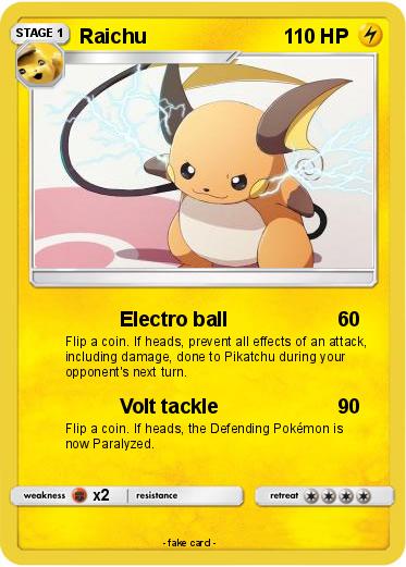 Pokemon Raichu