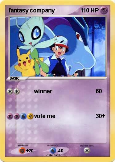 Pokemon fantasy company