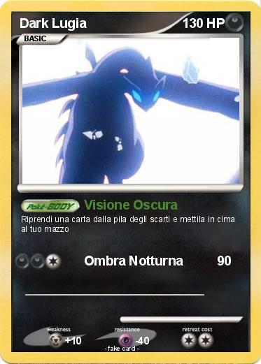 Pokemon Dark Lugia